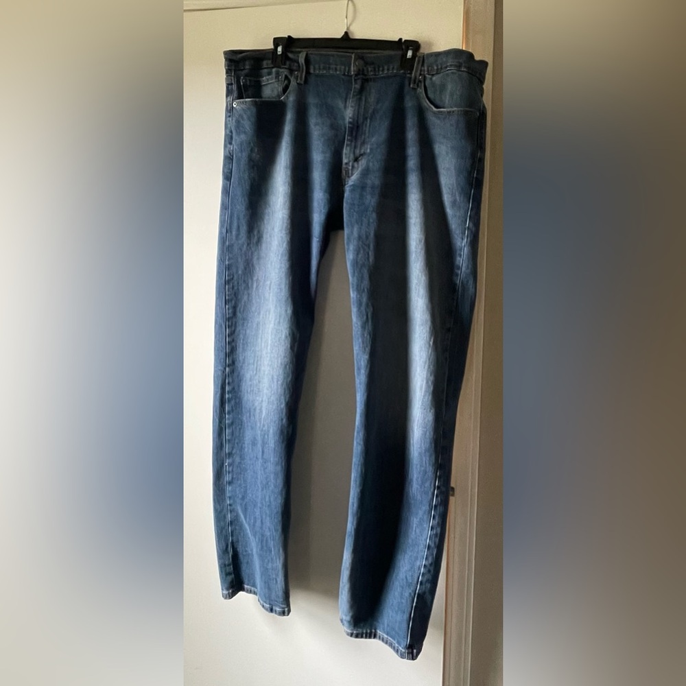 Mens Levi's 502 Straight Jeans Classic Denim Style - size 42x36